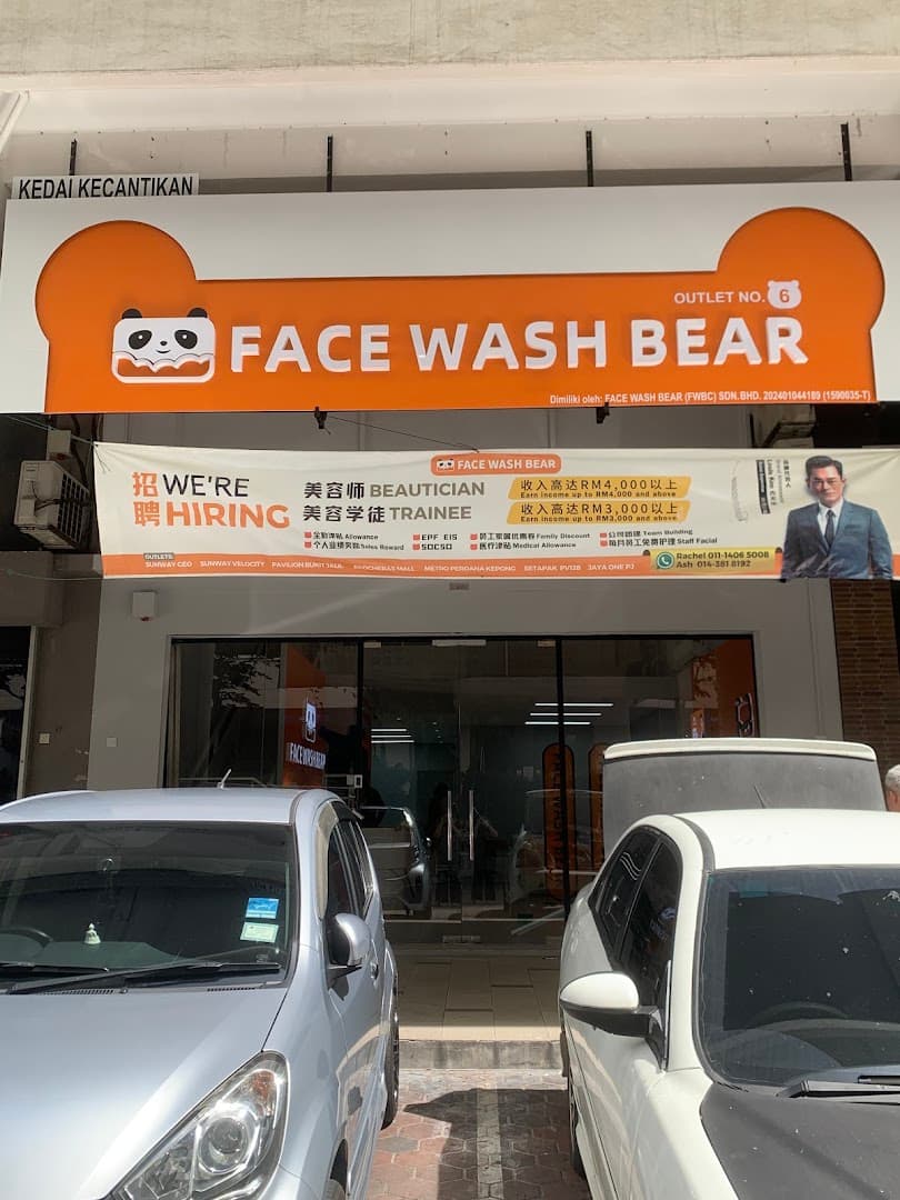 Face Wash Bear PV128 Setapak