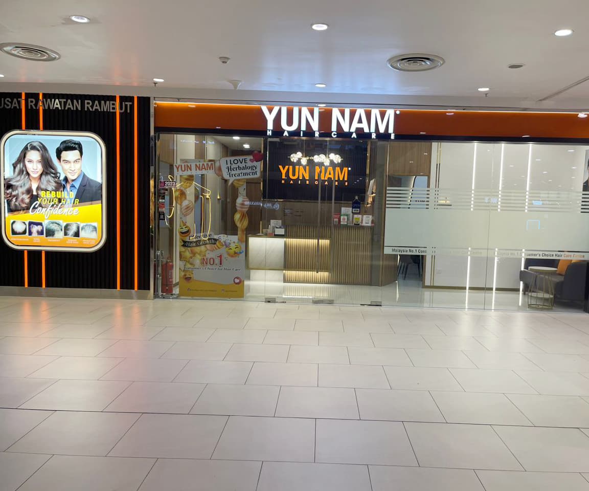 Yun Nam Hair Care Paradigm Mall JB | M'sia Most Effective Hair Growth Expert