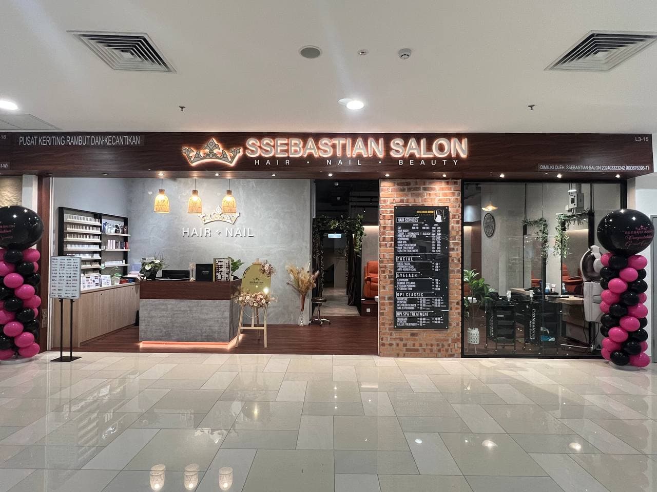 SSEBASTIAN Salon | Hair Salon JB | Larkin Junction