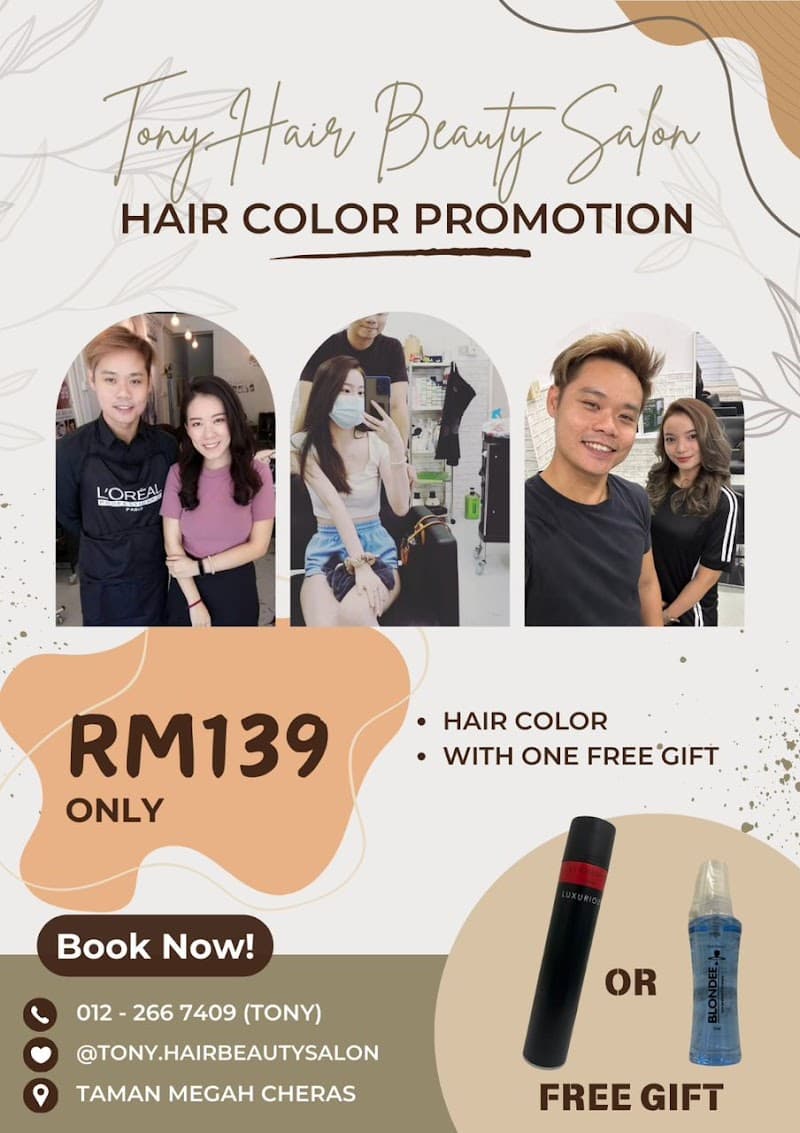 Tony hair beauty salon 2