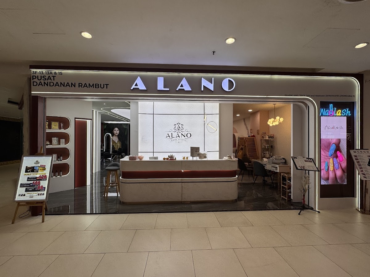 Alano Hair Studio Paradigm Mall JB 韩系烫发 hair salon Skudai