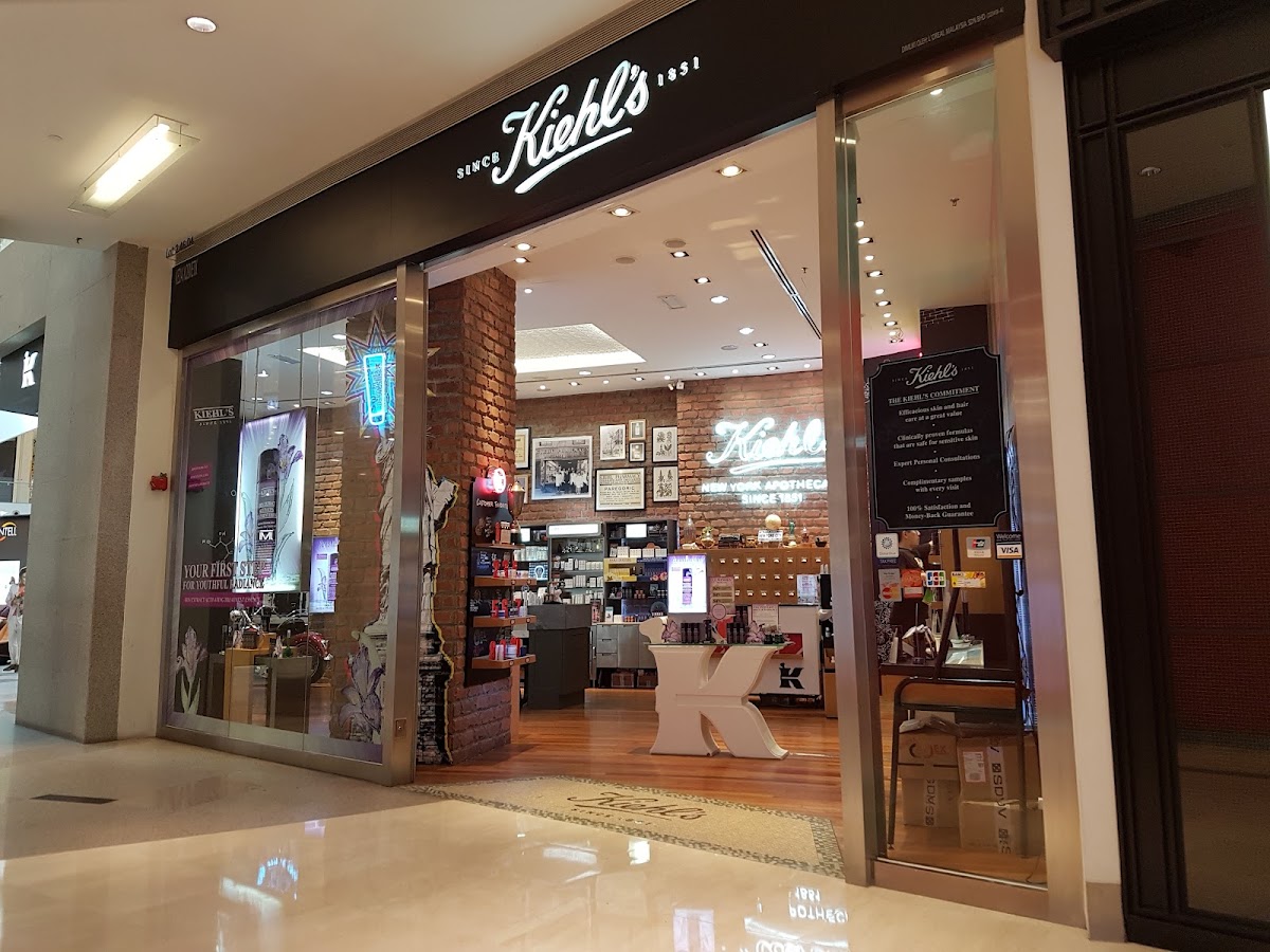 Kiehl's @ Pavilion KL 吉隆坡Pavilion购物中心科颜氏专柜 护肤品购物 Facial肤质检测
