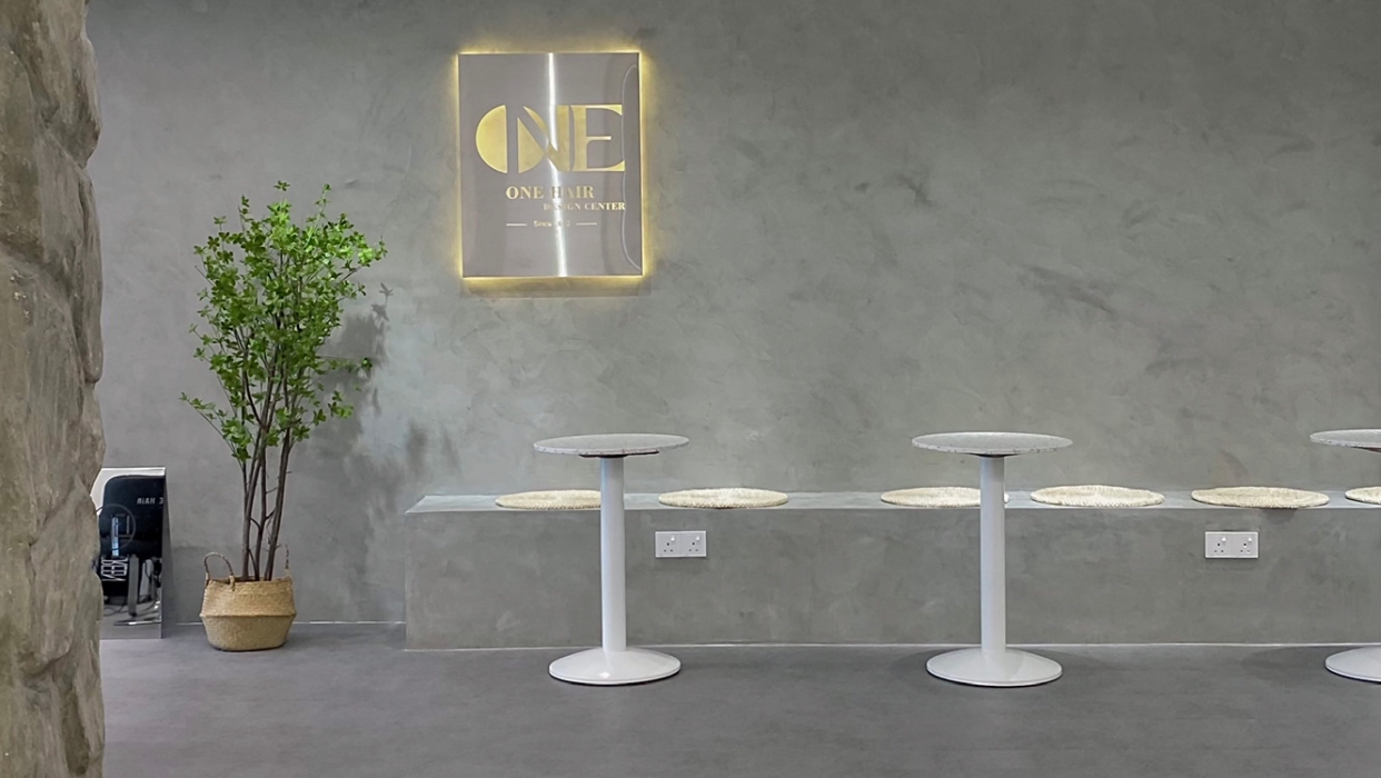 One Hair Design Center Puchong 发型沙龙 店内 hair salon interior Puchong KL