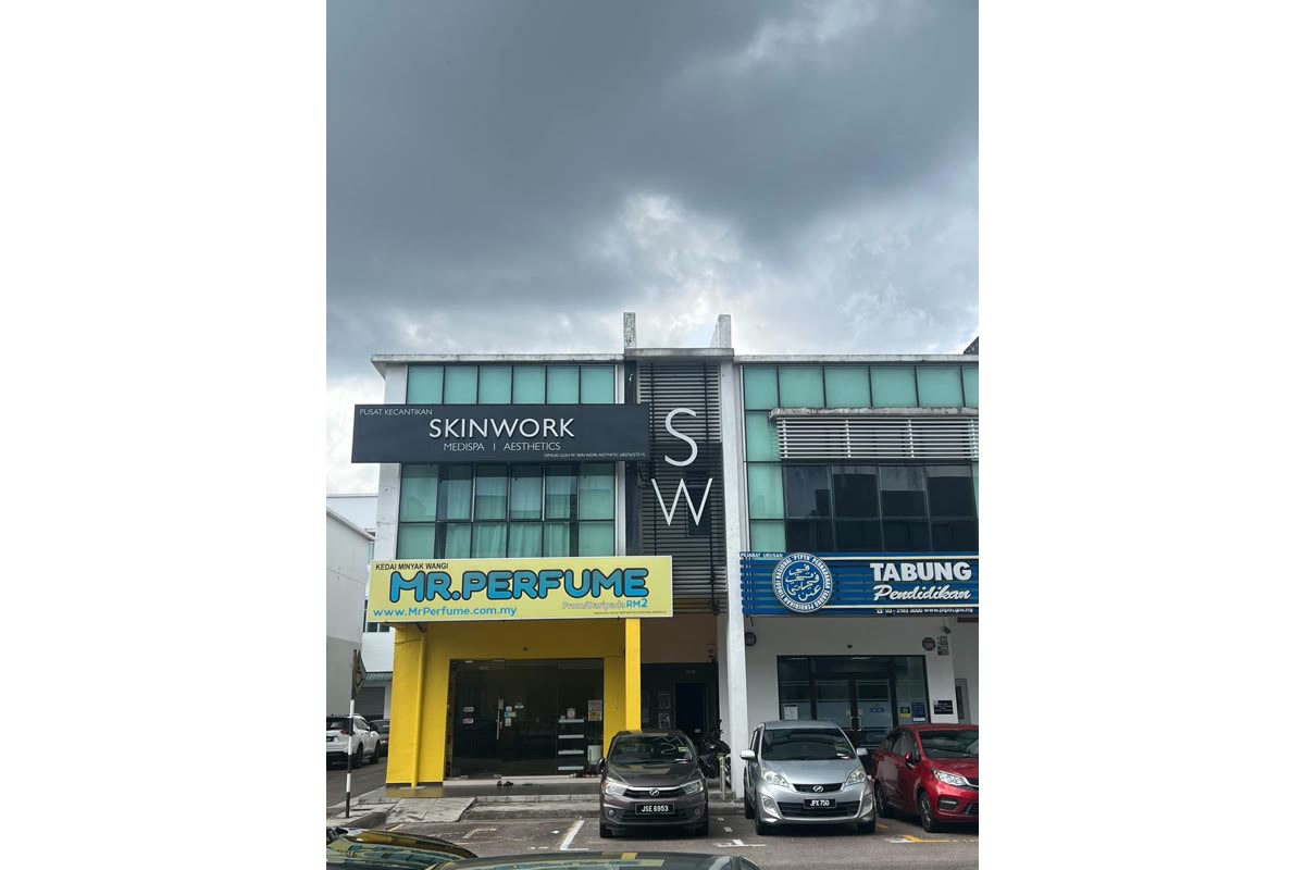 Skinwork Johor Bahru 新山美容 facial salon natural skincare JB